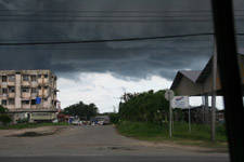 Donkere wolken op Borneo