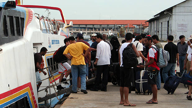 Boot tussen Langkawi en Penang 3