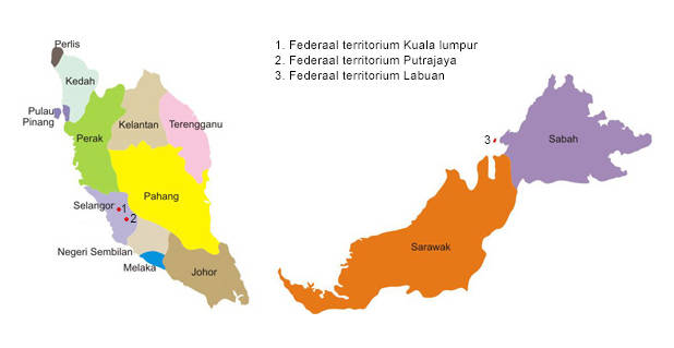 Deelstaten van Maleisie