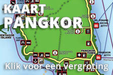 Kaart Pangkor eiland