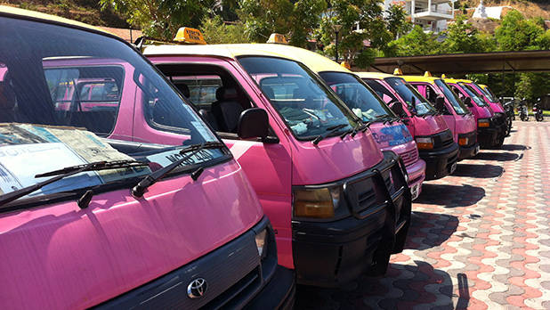 Taxi op Pangkor