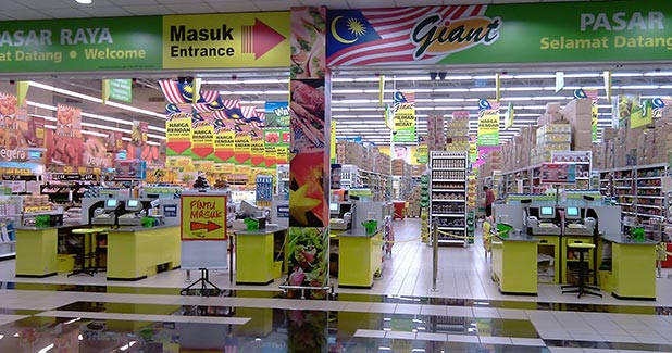 Supermarkt in Maleisie 1