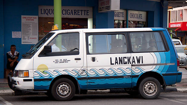 Taxi op Langkawi