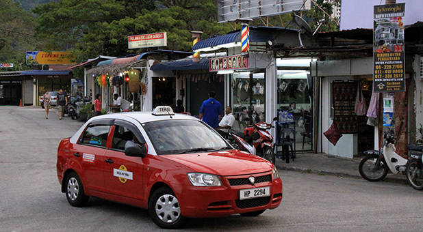 Taxi op Penang