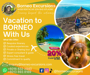 Borneo Excursions, Sabah